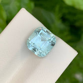 5.95 Carats Cushion Cut Aquamarine Gem
